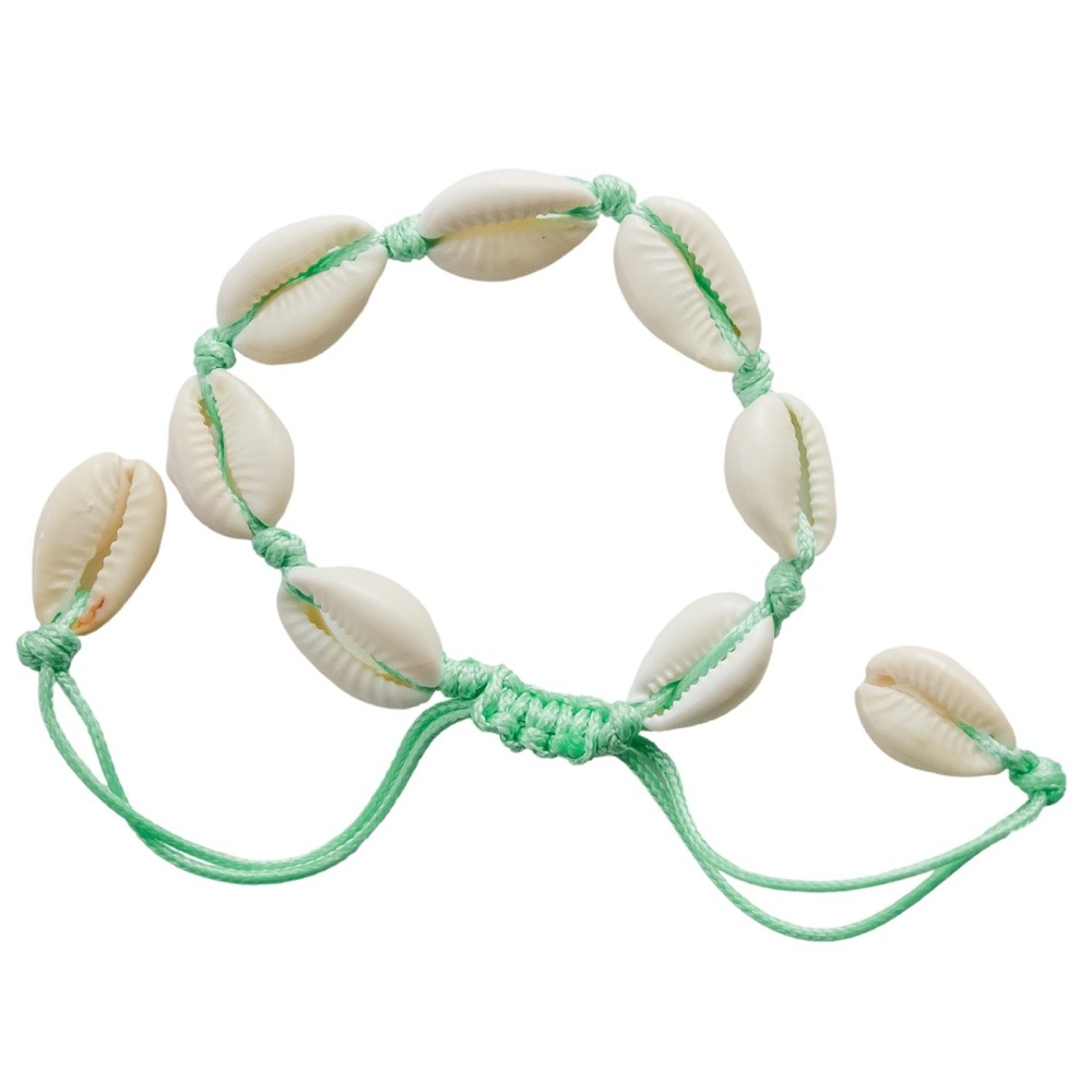 Cowry Shell Bracelet (Mint)
